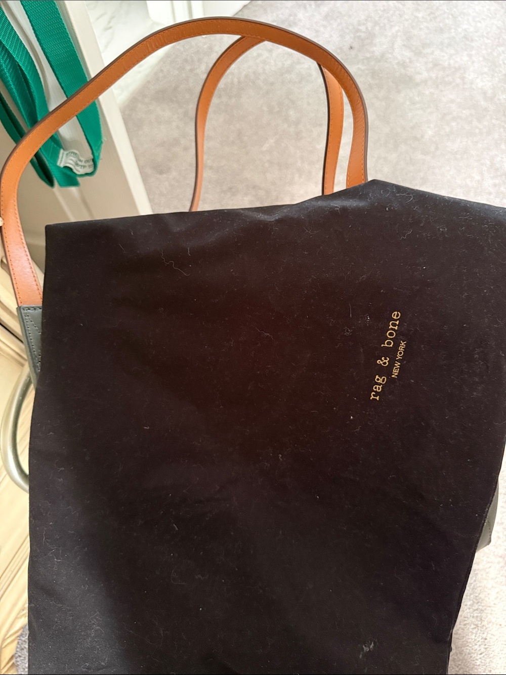 rag & bone Olive Tote with Tan Handles - Picture 8 of 8